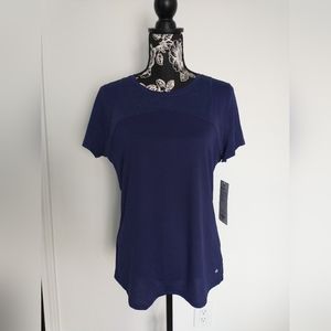 NWT Layers Purple Athletic Short Sleeve Top
